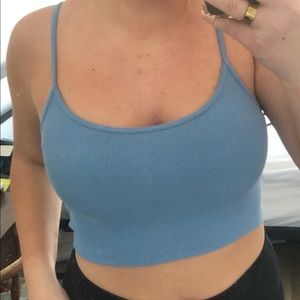 brandy melville cropped tank top